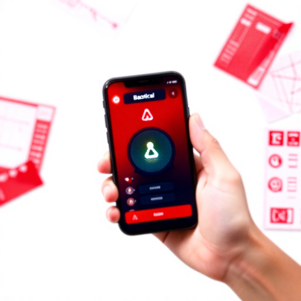 懷疑玩家手持手機顯示百家樂預測 App，周圍散落數學圖表與失敗投注警告訊號