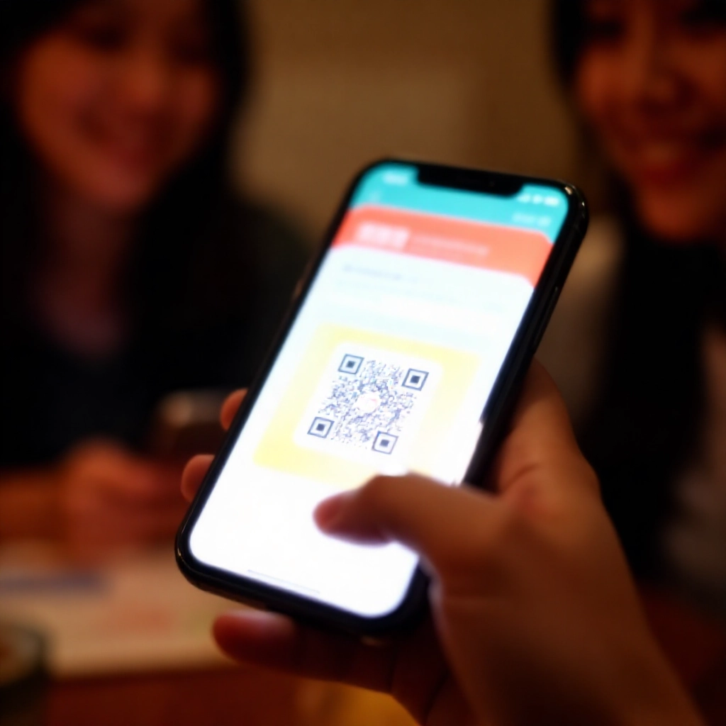 手機掃描刮刮樂QR Code,台彩APP介面亮起顯示票券細節,使用者自信微笑